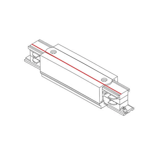 Коннектор для трехфазной трековой системы прямой Nowodvorski Ctls Power White 8707