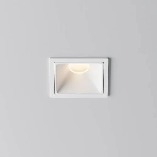 Встраиваемый светильник Downlight Alfa LED 10W, 3000K, Белый (Maytoni Technical, DL043-01-10W3K-SQ-W-1) - Amppa.ru