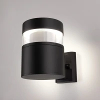 Уличный настенный светодиодный светильник IP65 1530 TECHNO LED черный (Elektrostandard, Уличный настенный светодиодный светильник IP65)