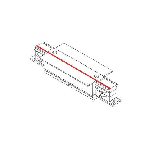 Коннектор прямой для трехфазной трековой системы Nowodvorski Ctls Power White 8686