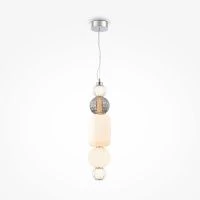 Подвесной светильник Pendant Collar, LED 35W, 3000K, Хром, Разноцветный (Maytoni, P069PL-L35CH3K)