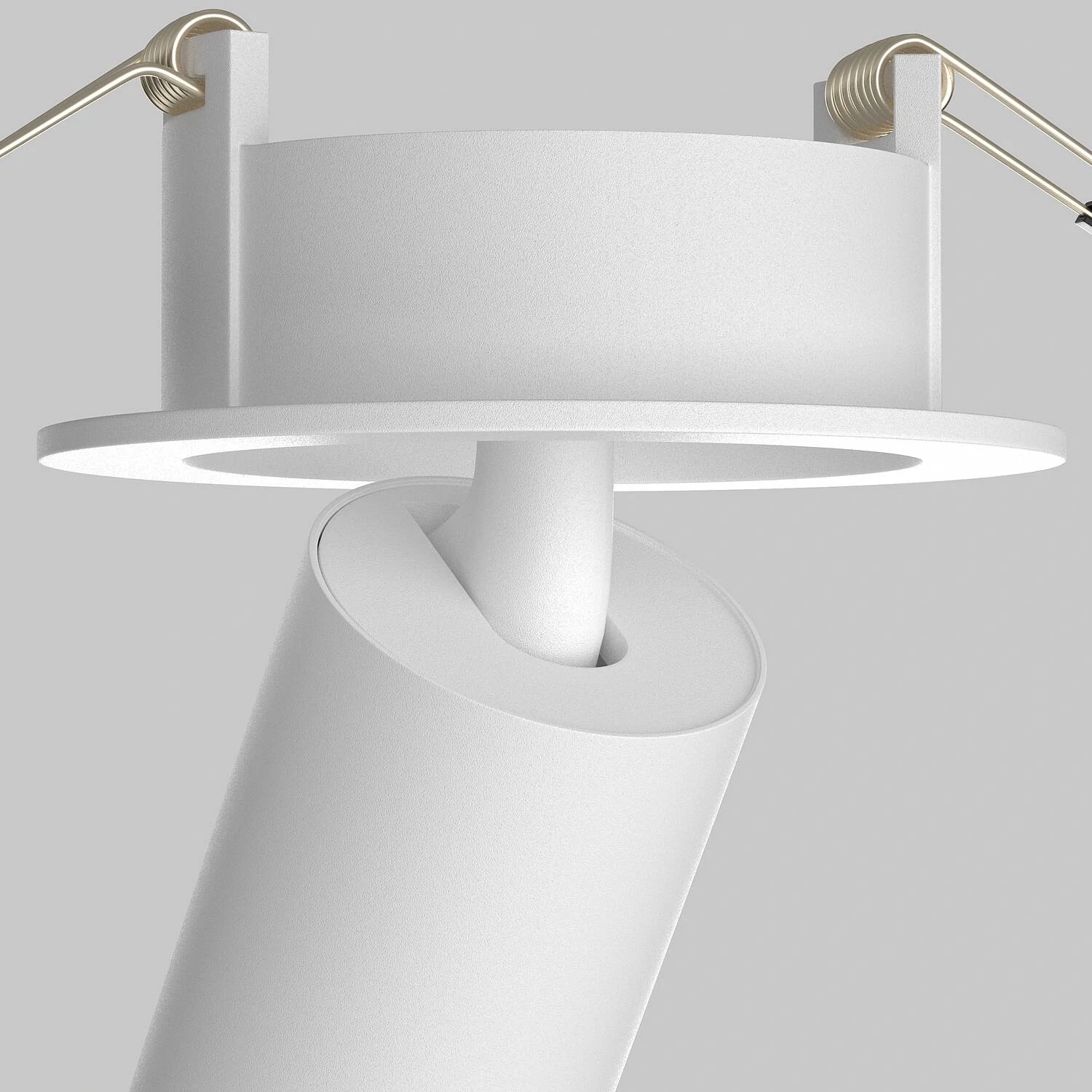 Встраиваемый светильник Ceiling FOCUS LED 7W, 3000K, Бело-черный (Maytoni Technical, C071CL-7W3K-WB) - Amppa.ru