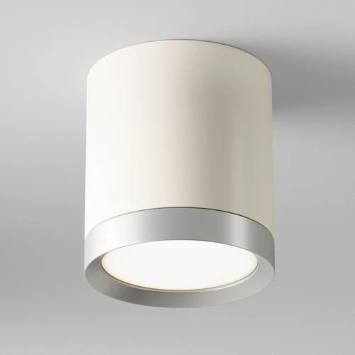 Потолочный светильник Ceiling Hoop, 1xGX53 Белый с Серебром (Maytoni Technical, C086CM-GX53-MRD-WS) - Amppa.ru