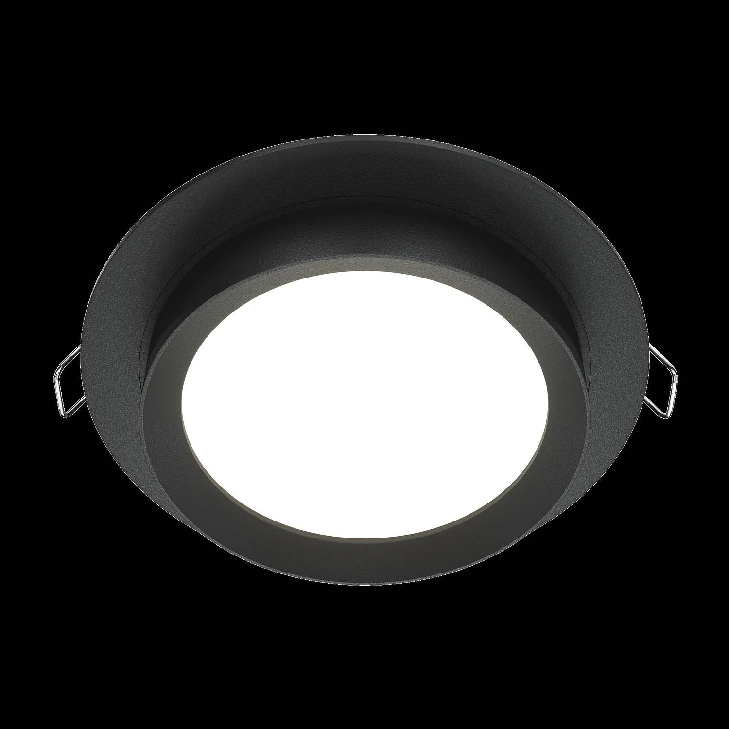 Встраиваемый светильник Downlight Hoop, 1xGX53 Черный (Maytoni Technical, DL086-GX53-RD-B) - Amppa.ru