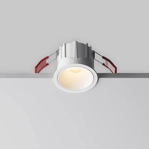 Встраиваемый светильник Downlight Alfa LED 10W, 2700K, Белый (Maytoni Technical, DL043-01-10W2.7K-RD-W) - Amppa.ru