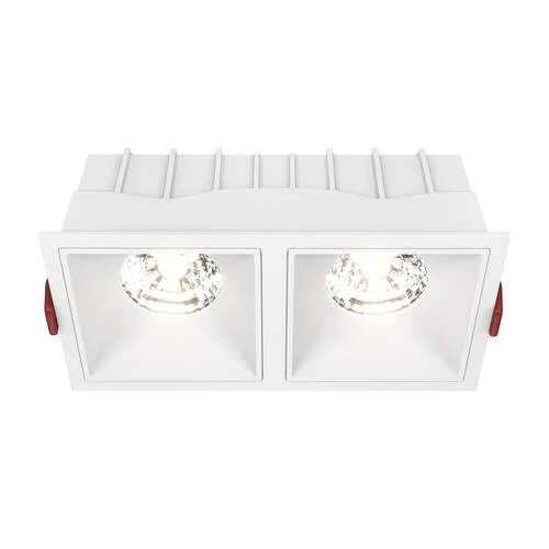 Встраиваемый светильник Downlight Alfa LED 30W, 4000K, Белый (Maytoni Technical, DL043-02-15W4K-SQ-W) - Amppa.ru