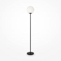 Торшер Modern Ring, 1xE27 Черный, Белый (Maytoni, MOD013FL-01B)