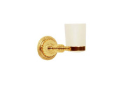 Настенный стакан для зубных щеток  Boheme Hermitage 10353 золото