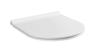 Сиденье для унитаза Boheme Bianca 966-3-W белое глянцевое