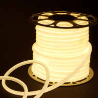 Светодиодный гибкий неон 220 В 9.6 Вт/м 144 Led/м 2835 IP67, круглый дневной белый 4200 K, 50 м Гибкий неон 220V 9,6W 144Led 2835 IP67 круглый дневной белый, 50 м (Elektrostandard, Светодиодный гибкий неон 220 В 9.6 Вт/м 144 Led/м 2835 IP67, круглый дневн