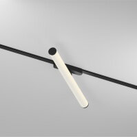 DK5325-BK Светильник для трека Air, серия Ray 3000 со светодиодом, L500*W35*H79mm,?33, 48V DC, 12W, RA?90, 120°, 3000K, IP20, черный, алюминий