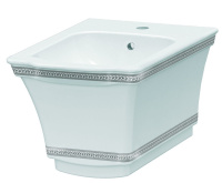 Подвесное Биде с узором BOHEME Hermitage 953-CR