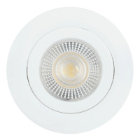 Светодиодный светильник Feron.ONE AL540 встраиваемый 7W 4000K белый "круг", 52047