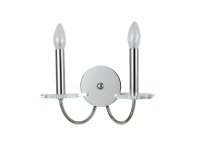 Бра VANESSA 3870, 2xE14, никель (Newport, 3872/A nickel) М0070881