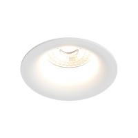 DK3024-WH Встраиваемый светильник, IP 20, 10 Вт, GU5.3, LED, белый, пластик