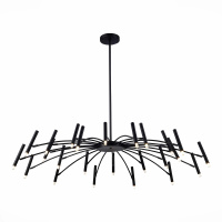 SL1214.402.24 Светильник потолочный ST-Luce Черный/Черный G9 LED 24*5W 4000K SPIDEY