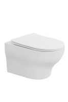 Унитаз подвесной  с крышкой  Boheme FIORE 978-SET-MW белый матовый