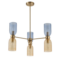 Люстра На Штанге Monroe Moderni, 6xE14, Латунь (Lumion, 6511/6c)