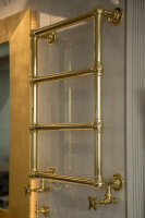 Полотенцесушитель водяной 75x50 см BOHEME 719 золото